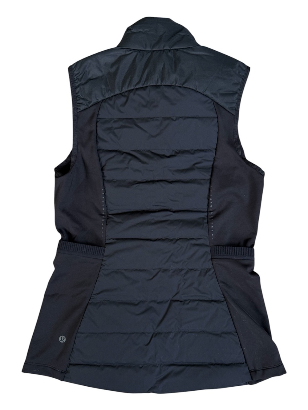 Lululemon Down For It All Vest Insulated Full Zip Black Size 6 NWT Primaloft - Picture 2 of 8